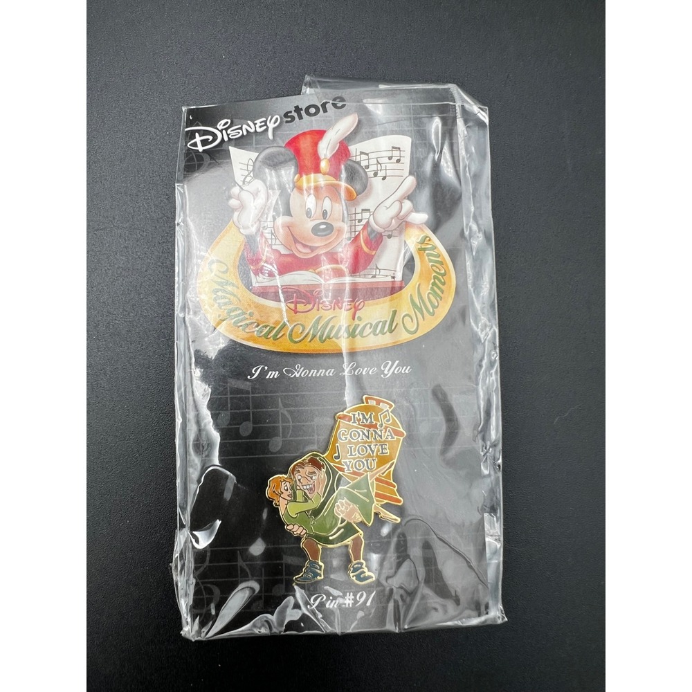Disney Store Magical Musical Moments Pin 91 Hunchback II I'm Gonna Love You 2001